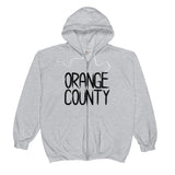Orange County Unisex  Zip Hoodie