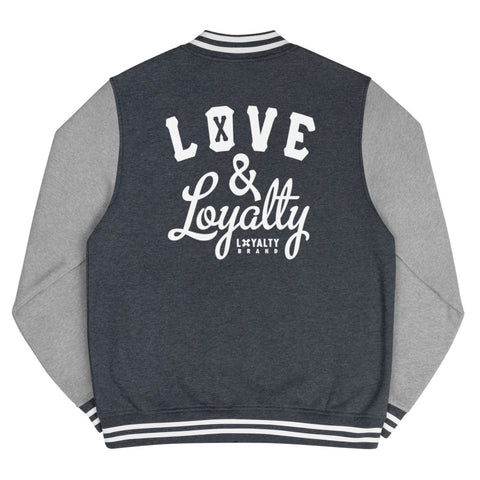 LOVE & LOYATY Men's Letterman Jacket