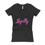 LOYALTY Women's V-Neck T-shirt