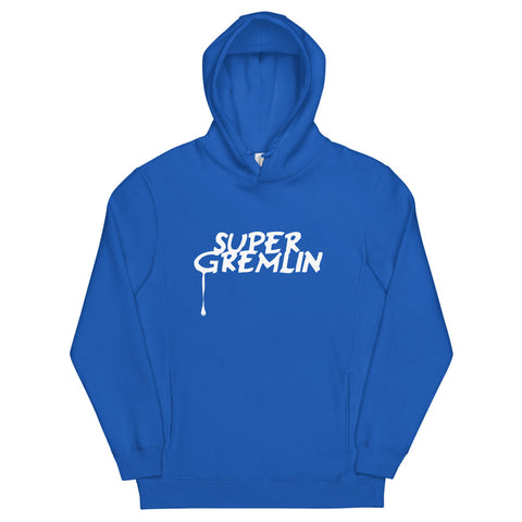 Blue Super Gremlin hoodie